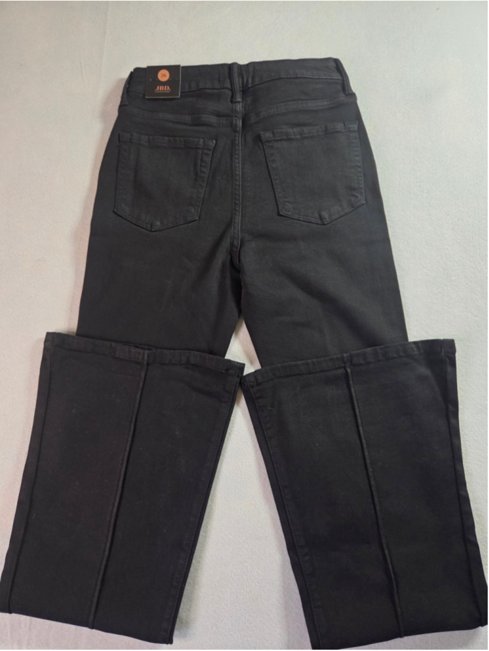 Women's JBD Flare Wide Leg Jeans Black Size 26 - Picture 4 of 4